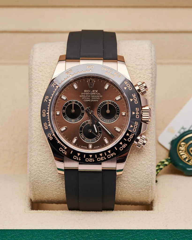 Rolex Daytona 116515LN Oysterflex Chocolate Brown 2022