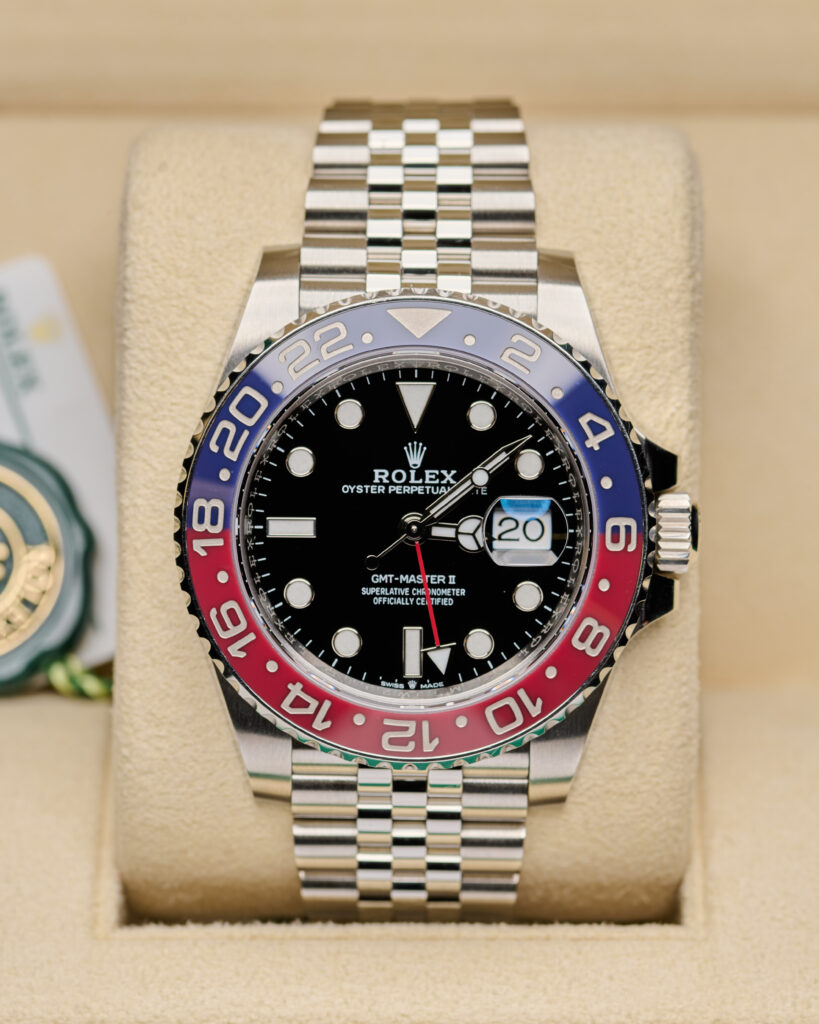 Rolex GMT ii 126710BLRO Pepsi Jubilee 2023