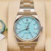 The face of the Rolex Oyster Perpetua