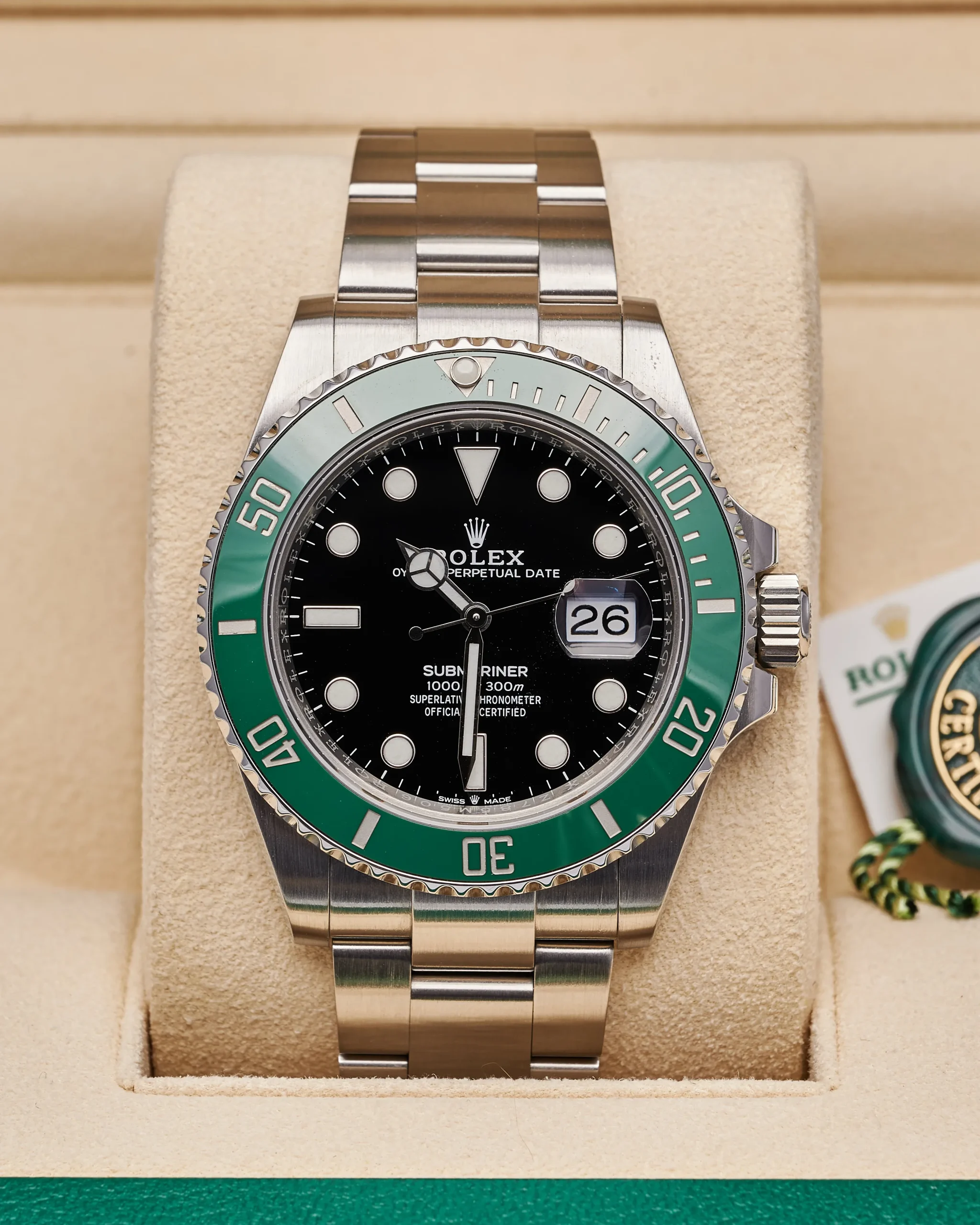 Rolex Submariner 126610LV 2020 Starbucks