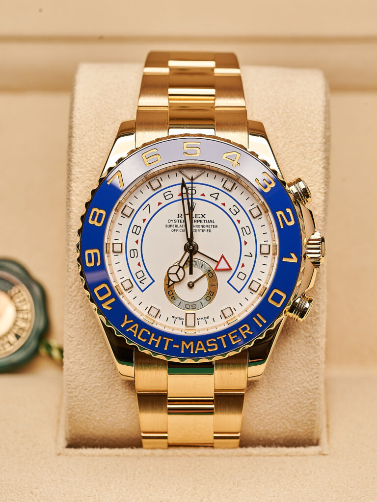 Rolex Yacht-Master II 116688 2021 Yellow Gold Blue