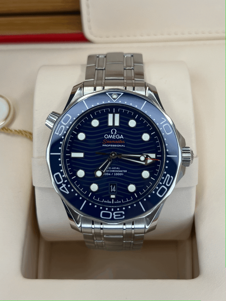 Omega Seamaster Diver 210.30.42.20.03.001 2018 Blue Stainless Steel