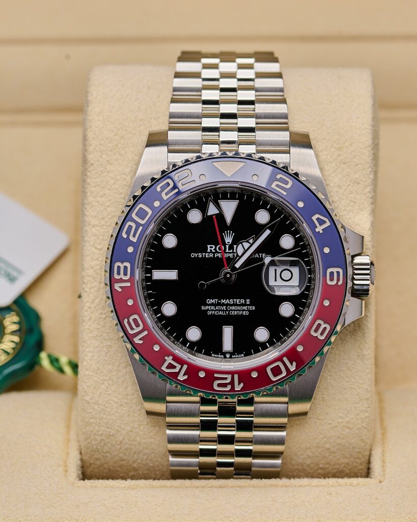 Rolex GMT ii 126710BLRO Pepsi Jubilee 2023