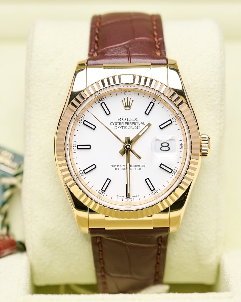 Rolex Datejust 116138 2007 36mm Leather