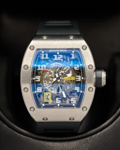 The face of the Richard Mille watch