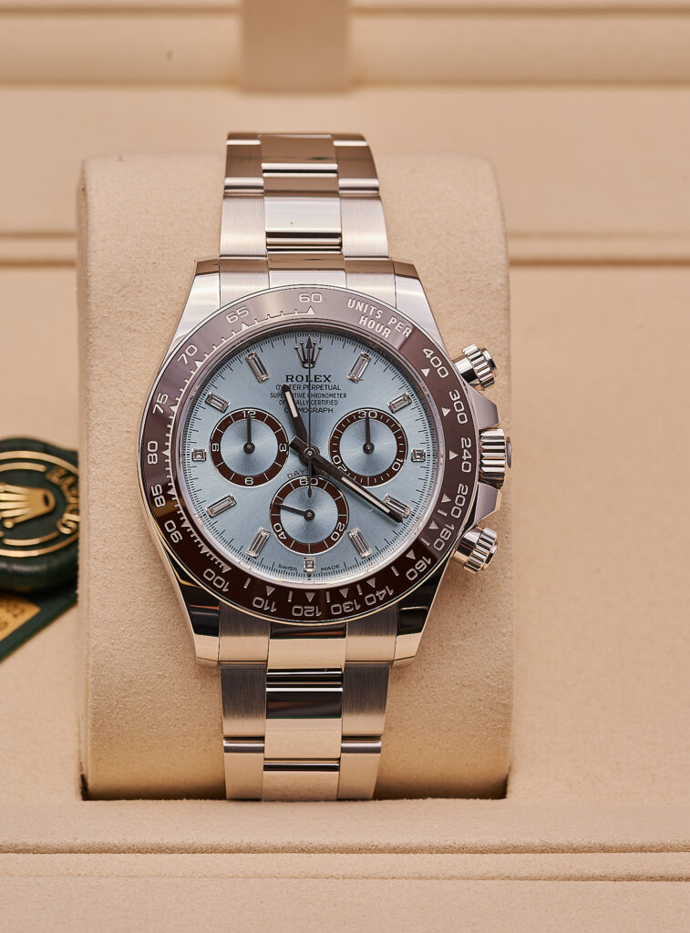 Rolex Cosmograph Daytona 126506 2026 Platinum Baguette Diamond