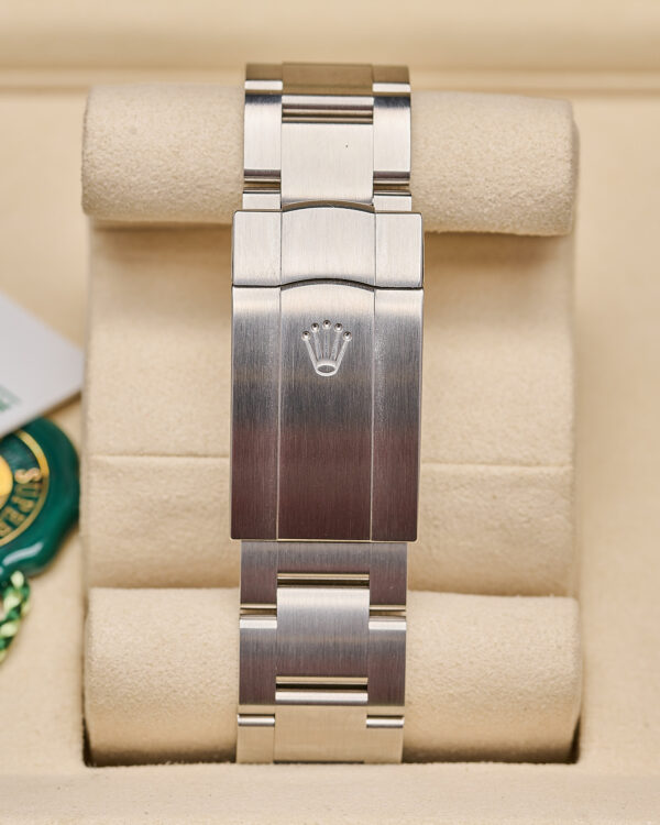 Rolex logo on the Oyster Perpetua