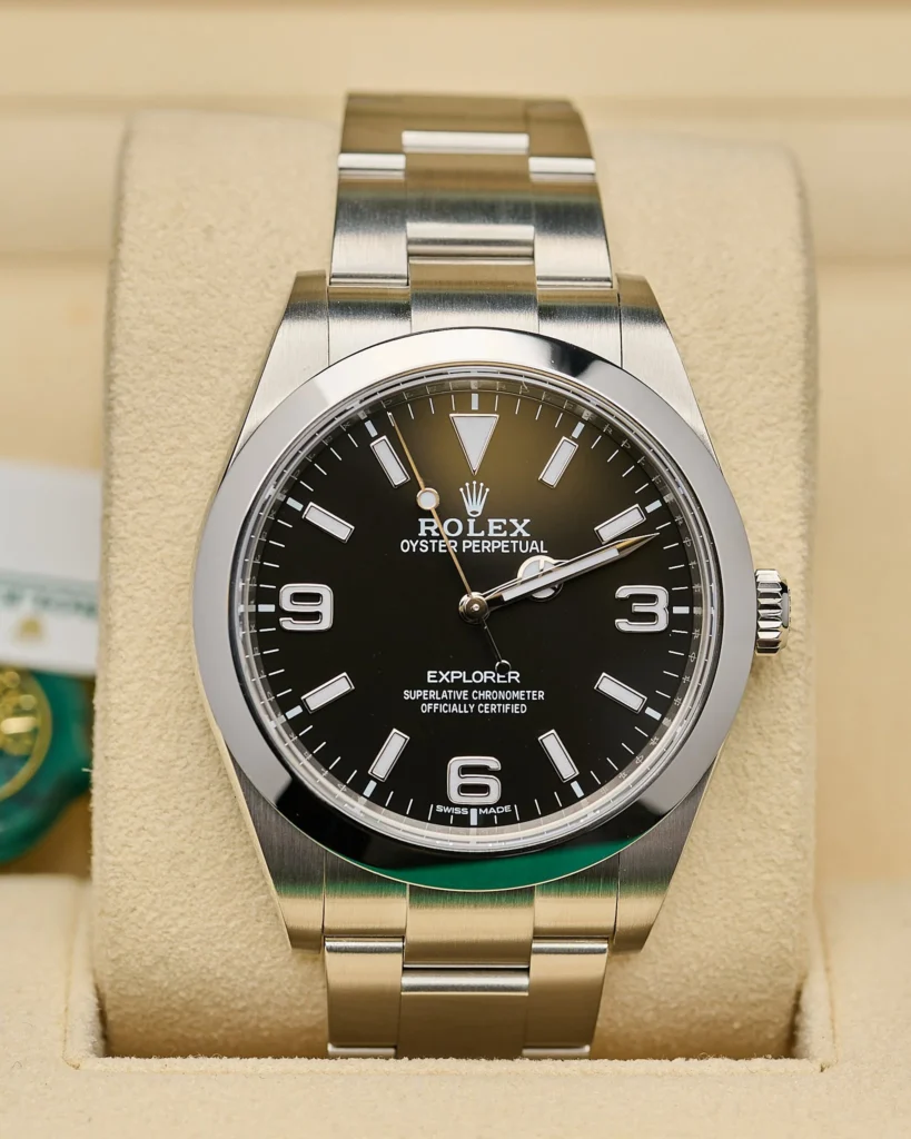 Rolex Explorer 39mm 214270 2020 Black