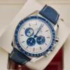 The face of a Omega Speedmaster “Silver Snoopy Award” 2025