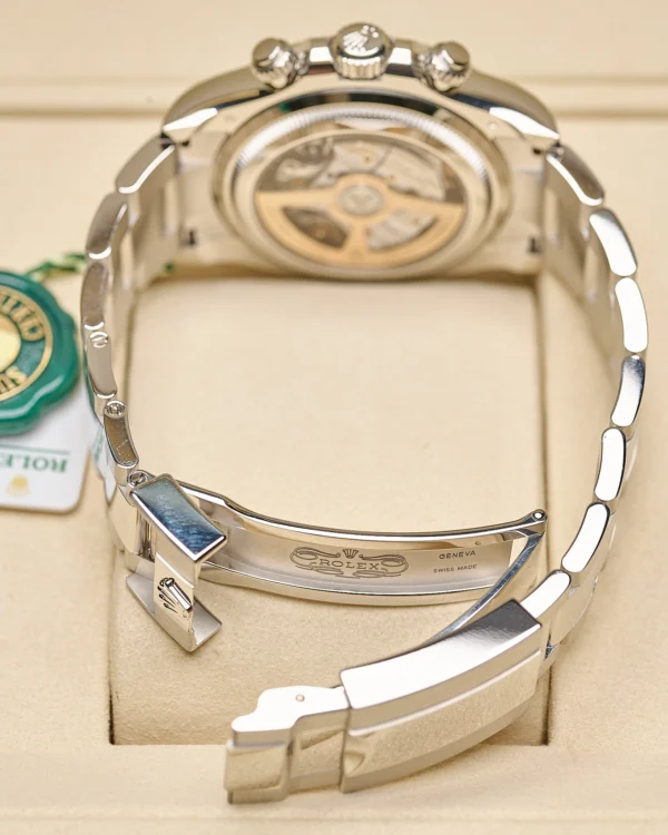 The back of a Rolex Cosmograph Daytona