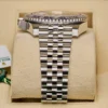 The strap of the Rolex GMT ii 126710BLRO Pepsi Jubilee 2021
