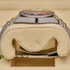 The side of the Rolex GMT ii 126710BLRO Pepsi Jubilee 2021