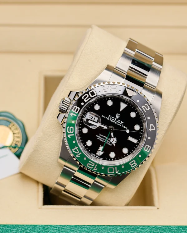 The face of the Rolex GMT-Master II 126720VTNR