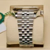The straph of the Rolex Skydweller 336934 Green Jubilee 2025