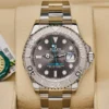 The face of the Rolex Yachtmaster 126622 Rhodium 2022