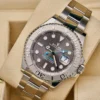 The face of the Rolex Yachtmaster 126622 Rhodium 2022