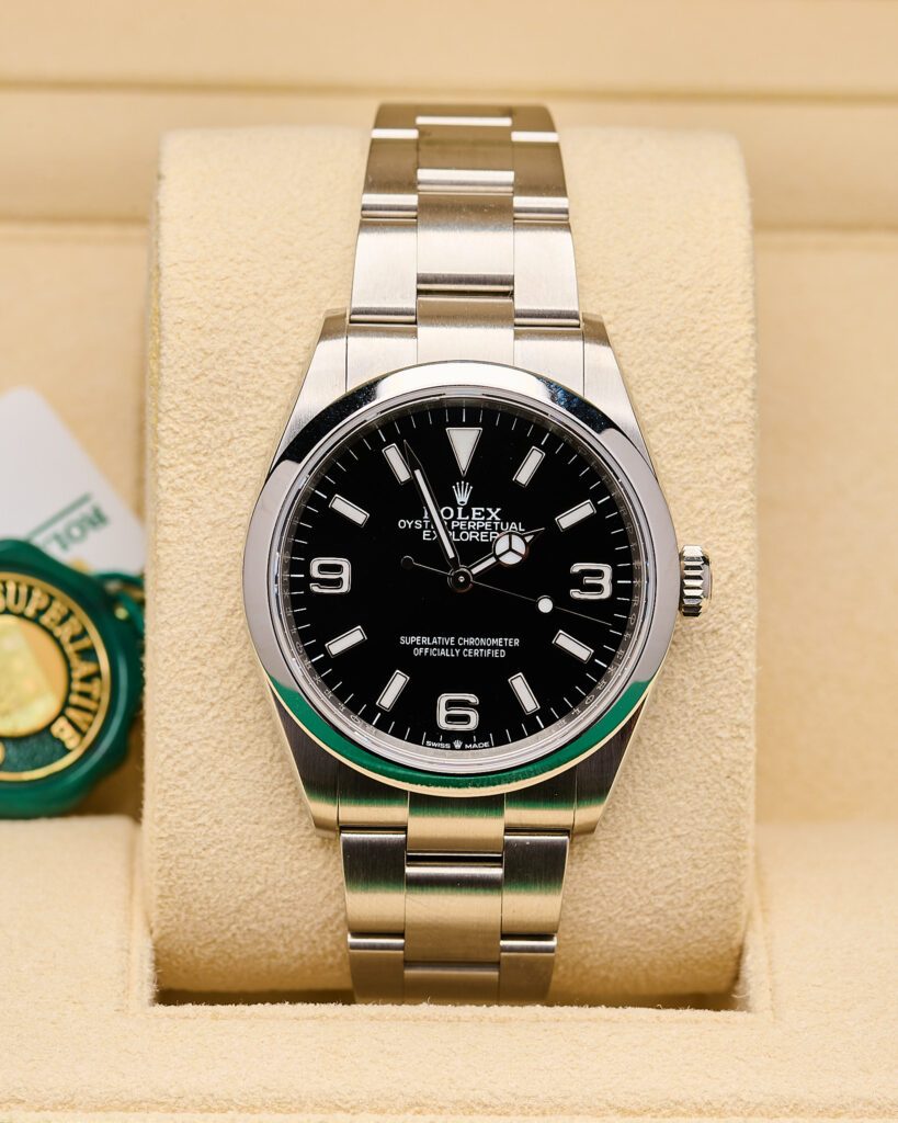 Rolex Explorer 124270 2026 Black 36mm
