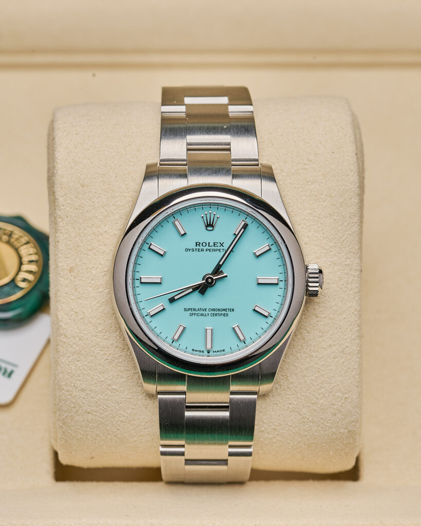 Rolex Oyster Perpetual Tiffany 277200 31mm 2025 Unworn