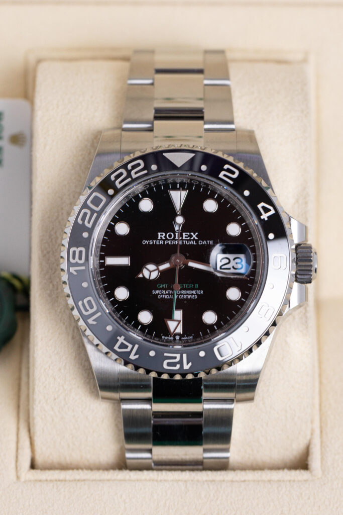 Rolex GMT ii 126710GRNR 2024 Bruce Wayne Oyster