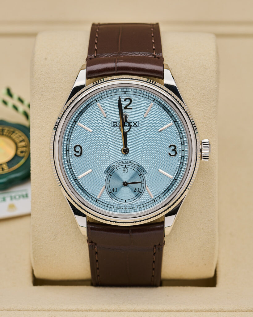 Rolex Perpetual 1908 2025 Platinum Ice Blue