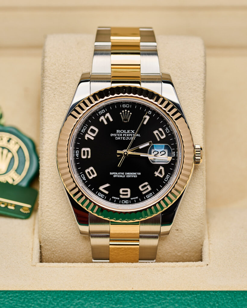 Rolex Datejust ii 116333 Black Arabic 2015