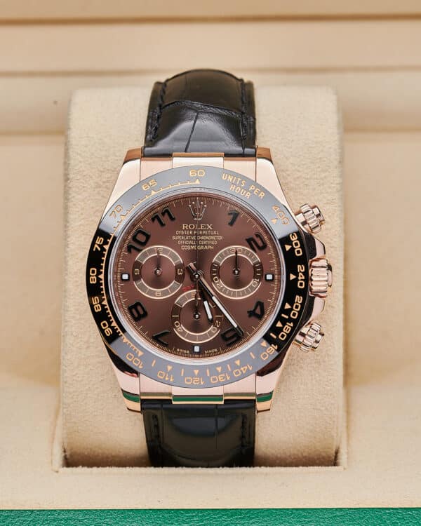 Rolex Daytona 116515LN Chocolate 2015 Leather - view 2