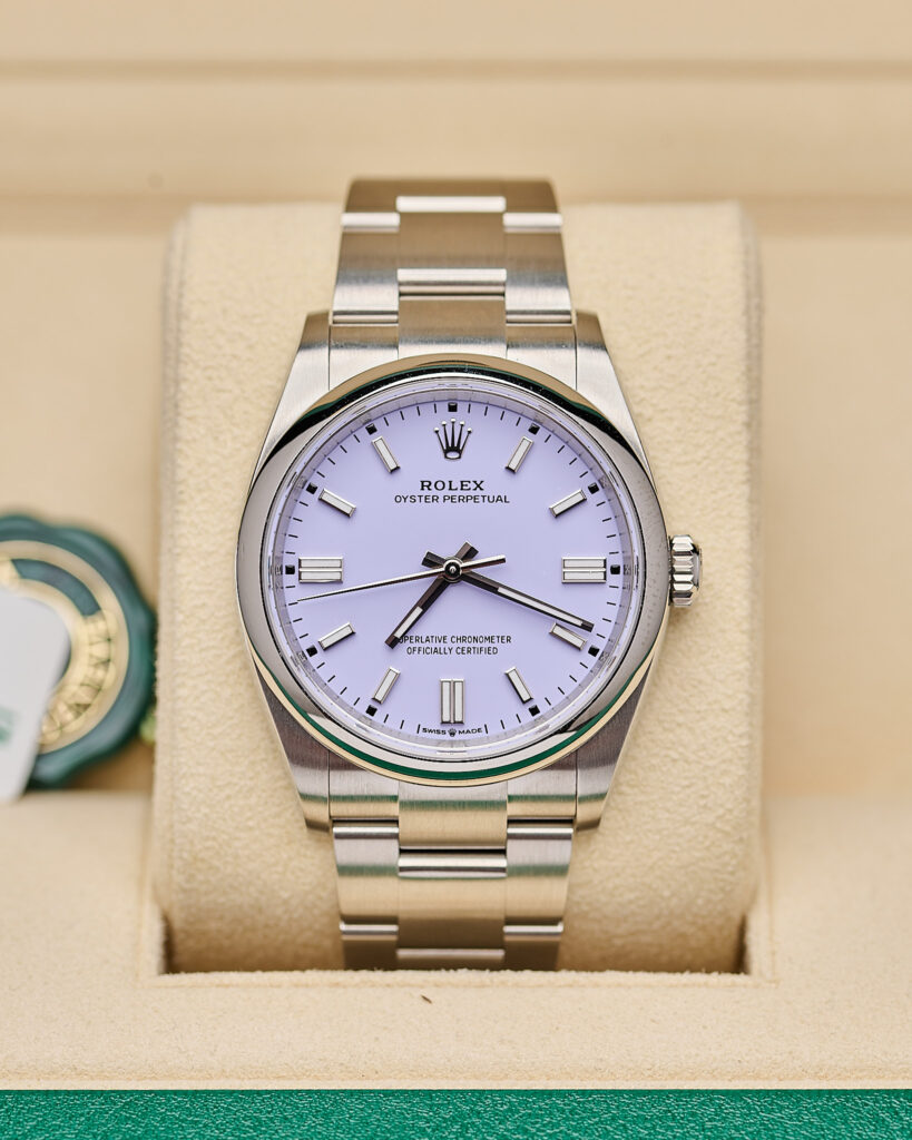 Rolex Oyster Perpetual 126000 2025 Lavender 36mm