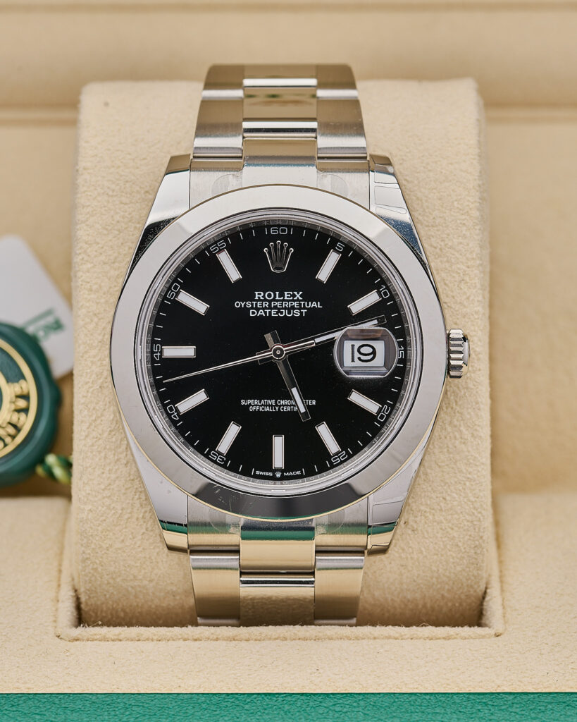 Rolex Datejust 126300 Black 2023 Oyster 41mm