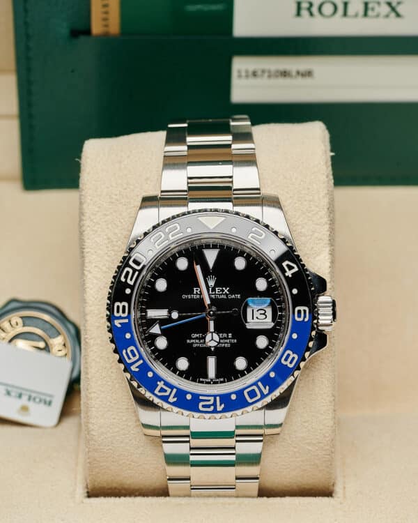 Rolex GMT-Master II 116710BLNR 2018 Batman - view 2