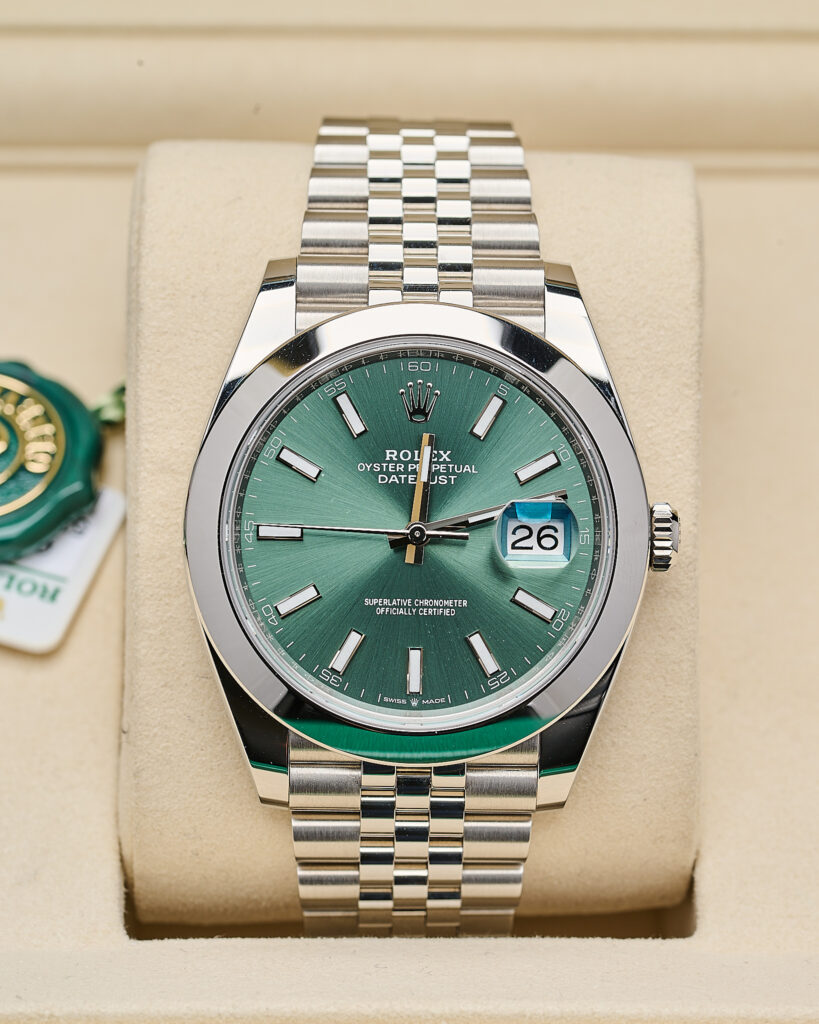 Rolex Datejust 126300 Green Jubilee 2025