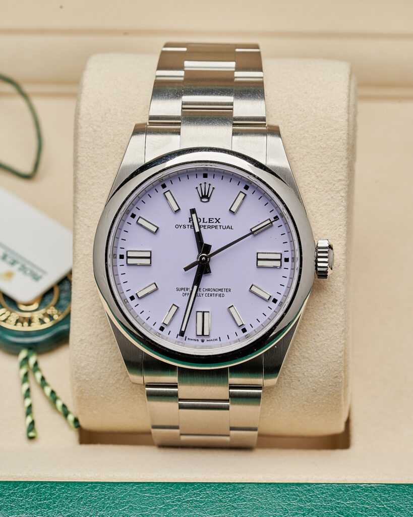 Rolex Oyster Perpetual 134300 Lavender 41mm 2026 Unworn
