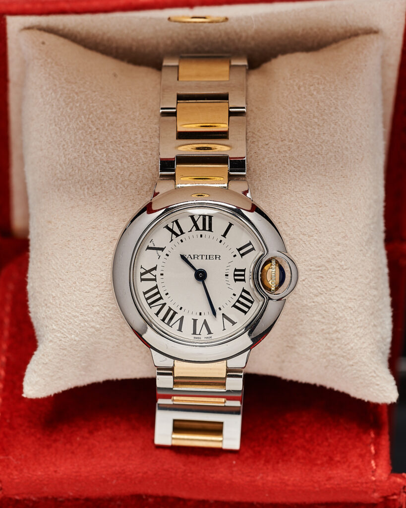 Cartier Ballon Bleu 3009 Stainless Steel & 18K Yellow Gold 2011 28mm W69007Z3