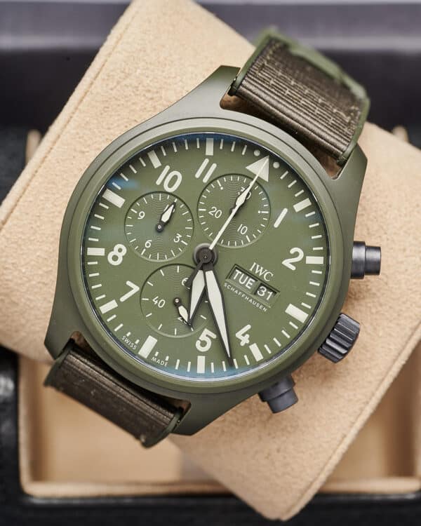 IWC Pilot Chronograph Top Gun 44 IW389106 2025 Green - view 7