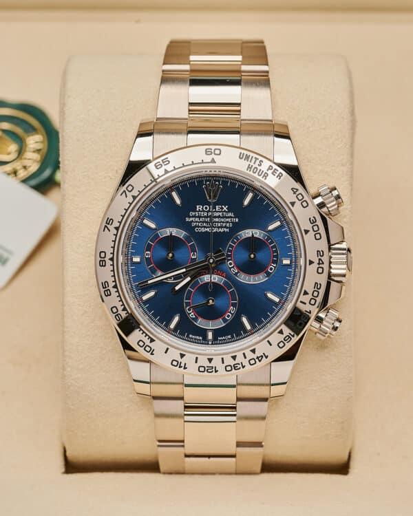 Rolex Cosmograph Daytona 126509 2025 Blue White Gold