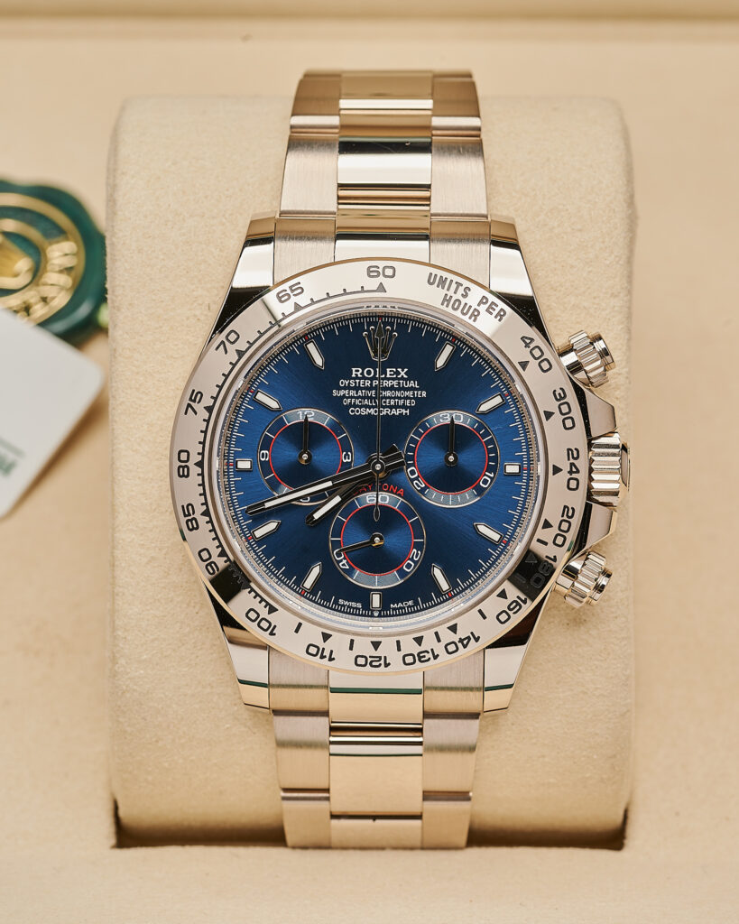 Rolex Cosmograph Daytona 126509 2025 Blue White Gold