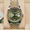 Rolex Datejust 126233 2021 36mm Olive Green Diamond 6 9