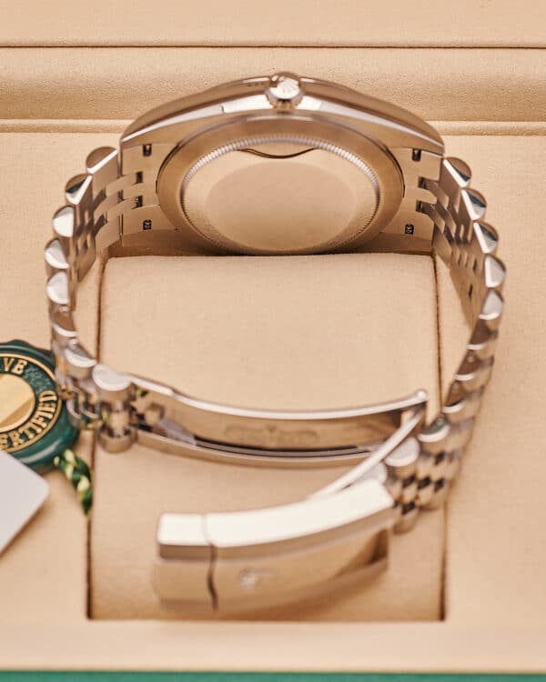 Rolex Datejust 126300 Green Ombre Jubilee 41mm 2026 - view 8