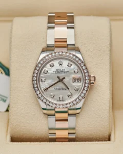 Rolex Lady-Datejust 279381RBR 2019 28mm Mother of Pearl Diamond