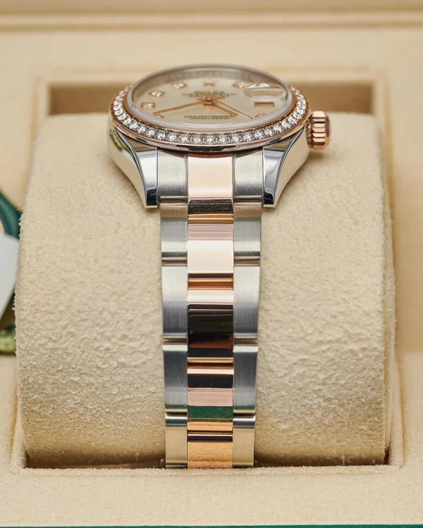 Rolex Lady-Datejust 279381RBR 2019 28mm Mother of Pearl Diamond - view 2