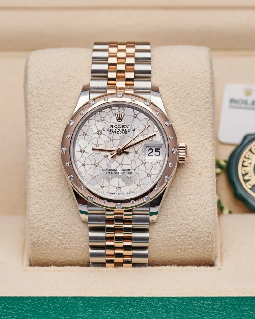 Rolex Datejust 278341RBR 2022 31mm Floral Diamond