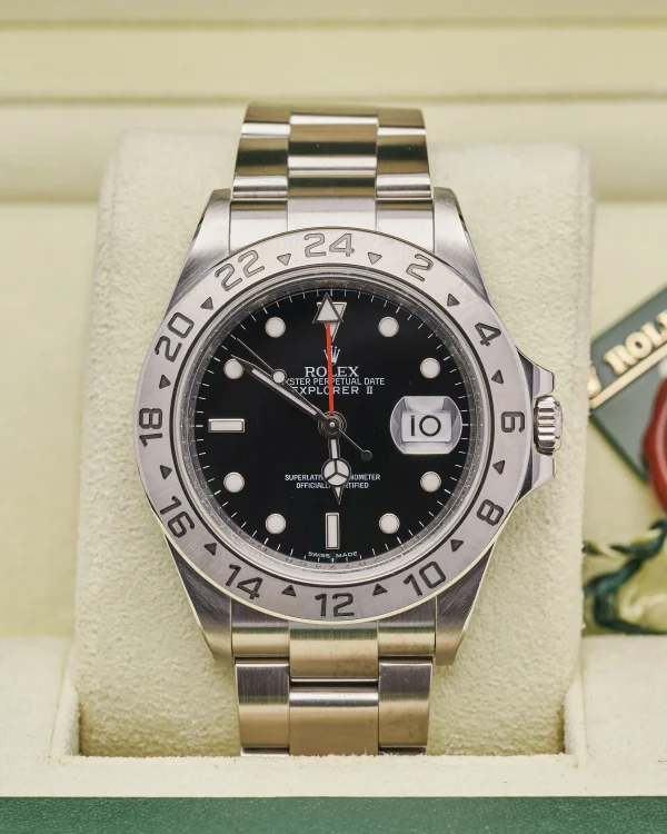 Rolex Explorer ii 16570 Black RRR 2008 3186 Movement