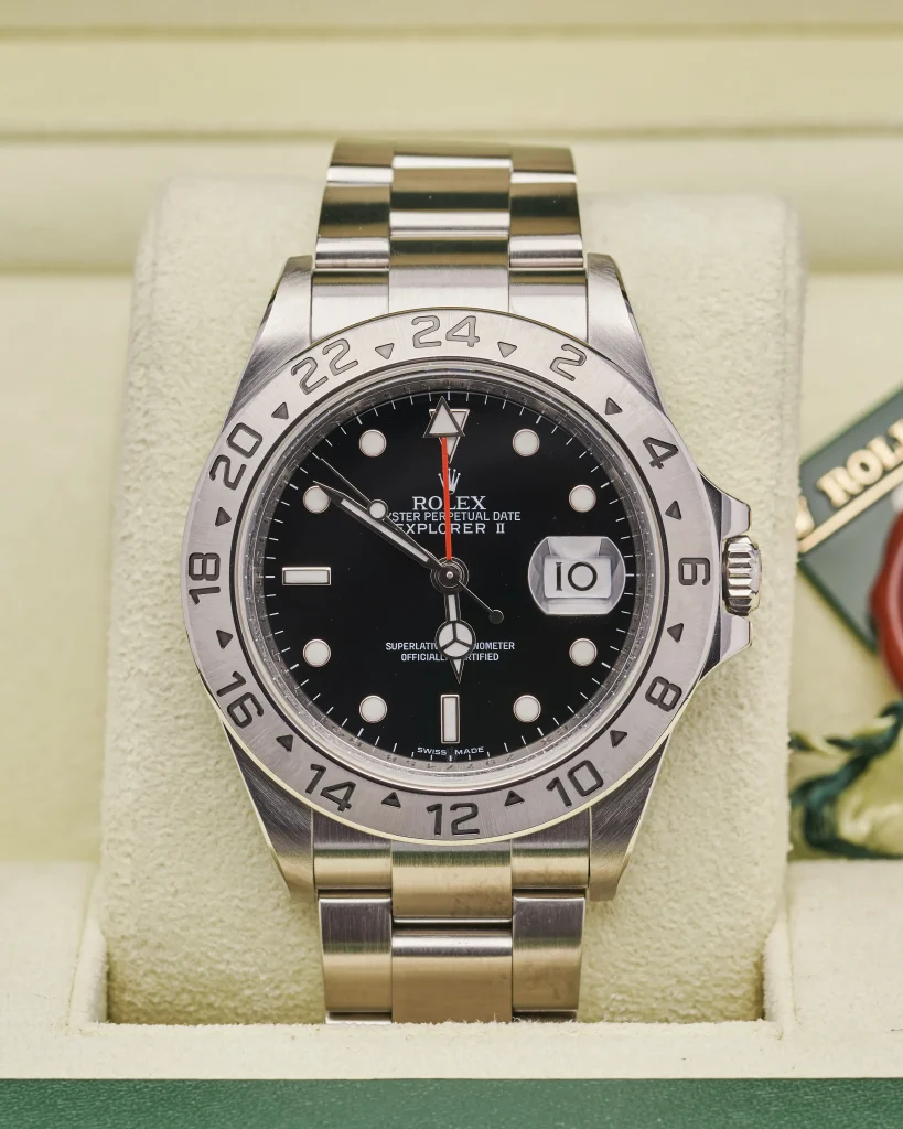 Rolex Explorer ii 16570 Black RRR 2008 3186 Movement