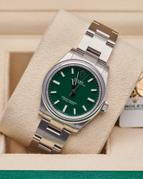 Rolex Oyster Perpetual 277200 2025 Green 31mm - view 7